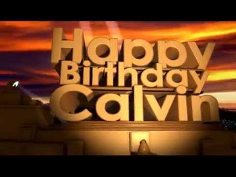 Happy Birthday Calvin