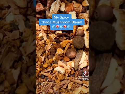 Chaga Mushroom Chai Tea Blend To Warm You On Cold Winter Days! Try It! #herbaltea