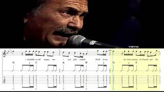Großvater (S.T.S) Gesamtpartitur Gesang, Gitarre Noten und TABS Tutorial