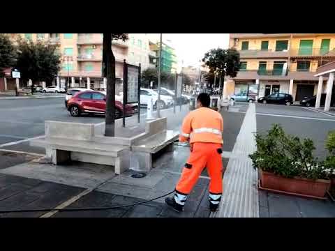 Ladispoli - Pulizia centro cittadino (24.04.21)