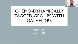 Derek Shank • Chemo-Dynamically Tagged Groups of Metal-Poor Stars from the GALAH DR3 Survey