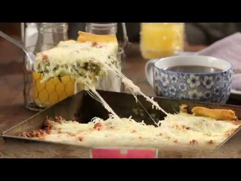 Cheesy Breakfast Lasagna