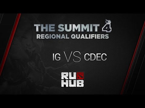 IG vs CDEC || The Summit4 || game 1
