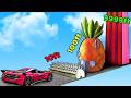 Every Car Vs 1 000 000 Speed Bumps In GTA 5