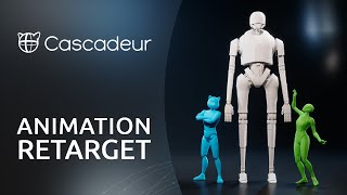 Animation Retargeting in Cascadeur