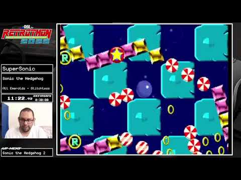 RGLtv Retrothon 2022 - (242) Sonic the Hedgehog (all Emeralds - Glitchless) by SuperSonic