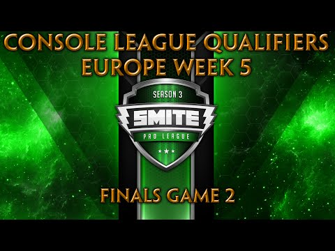 EU SCL Qualifiers Week 5 - Finals (Game 2 of 3)