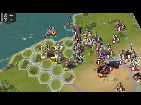 Napoleon's attack, Spanish War #5, European War 6 (EW6)