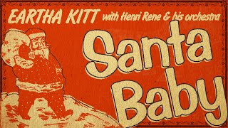 Eartha Kitt - Santa Baby (Official Yule Log - Christmas Songs)