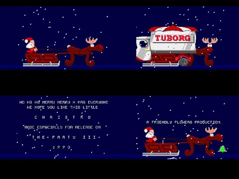AMIGA-Demo "Friendly Flowers: Jul Det' Cool (Demo)"