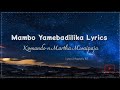 Komando Wa Yesu ft Martha Mwaipaja – Mambo Yamebadilika 「Official Lyrics」 @marthamwaipaja4725