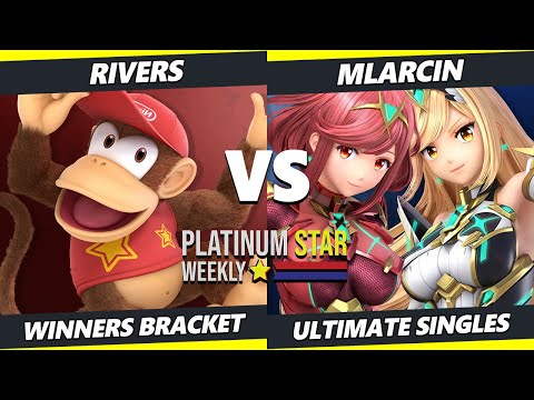 PSW S15:W12 - Rivers (Diddy Kong) Vs. Mlarcin (Pyra Mythra) SSBU Ultimate Tournament