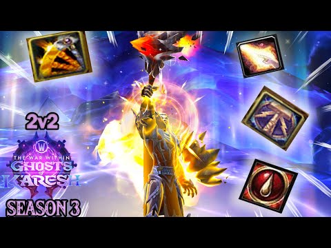 HOLY PALADIN PVP 2v2 ARENA SEASON 3 (WoW The War Within) [Patch 11.2] ☀️☀️