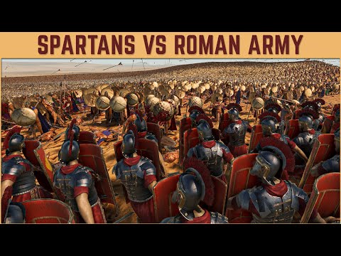 CAN 100,000 STRONGEST ROMAN SOLDIERS DEFEAT 1 MILLION SPARTANS - Ultimate Epic Battle Simulator 2