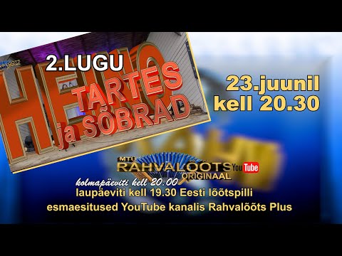 23.06.23. kell 20.30.  HEINO TARTES ja SÕBRAD  2022-2.lugu.     ORIGINAAL