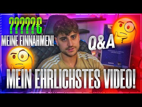 MEIN EHRLICHSTES VIDEO JEMALS AUF YOUTUBE😱 2022 Einnahmen LEAK & co💸 Ich beantworte ALLES!🔥 Part1
