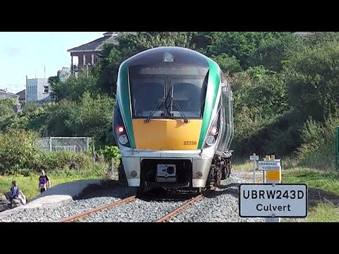 Irish Rail 22000 Class Intercity Train number 22258 - Wexford, Ireland