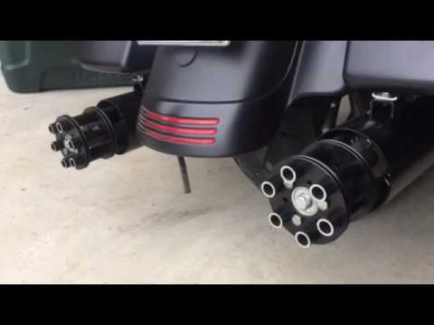 Tailgunner Pipes On My Harley Davidson Street Glide Flhx