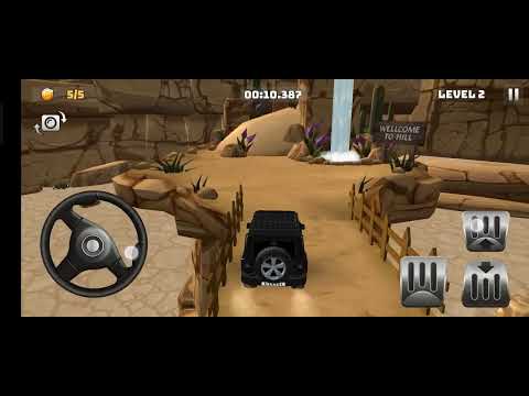 Mountain Climb 4 × 4 Impossible stunt second Level complete (Level 2 ): Android #youtube #