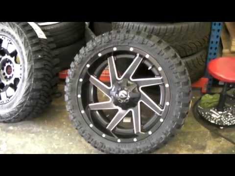 877-544-8473 22" Fuel Renegade D265 Black Offroad Wheels Mud Tires and Rims Shipping Worldwide