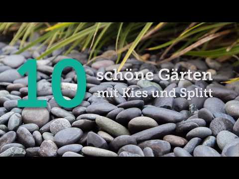 10 schöne Gärten mit Kies oder Ziersplitt