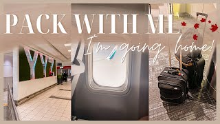 I'm Going Home! Canada Travel Requirements, Packing My Carry On & Travel With Me Back 2 Toronto Vlog