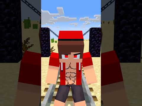 JJ and Mikey Team VS Mobs Team 💀 - Maizen Minecraft Animation #maizen #minecraft #shorts