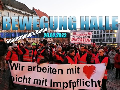 BEWEGUNG HALLE 28 02 2022