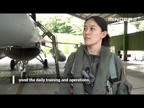 Female F-16 Pilot - Singapore - Winner of Best Fighter Squadron of the year: Capt Rachel Lee