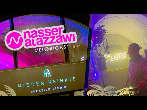 🔴  Intimate Clubbing Session | Nasser Alazzawi’s MELODICAST 🪩 Live at Flow (Hidden Heights)