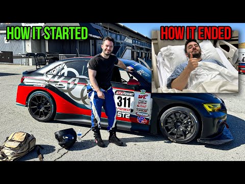 Driving My Appendix Off At Laguna Seca