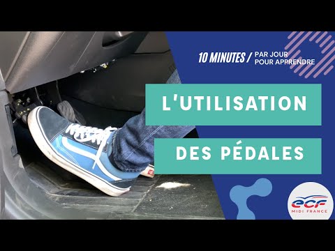 Savoir bien manipuler les pédales avec vos pieds