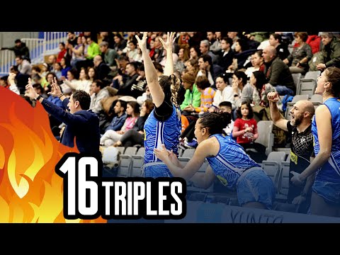 Els 𝟭𝟲 𝗧𝗥𝗜𝗣𝗟𝗘𝗦 de CADÍ LA SEU en la Jornada 16 de la #LFEndesa 2022/2023‼️🎯 | 08/01/2023