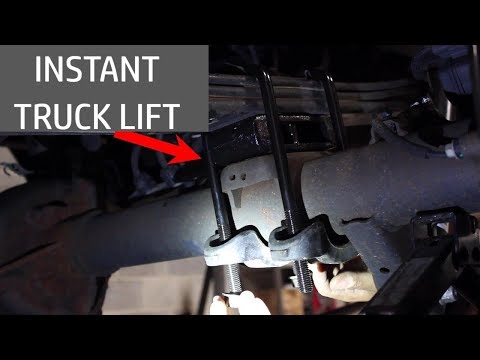QUICK Lift For 2018 F-150 3.3L | Ready Lift Rear 1.5" Block Kit