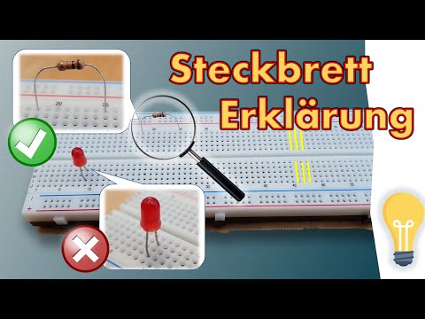 Wie funktioniert ein Steckbrett? Erklärung zum Breadboard mit Tipps und Tricks