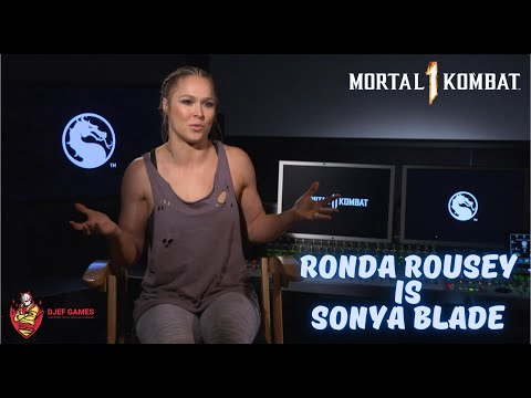 Mortal Kombat 1, Sonya Blade Is Ronda Rousey, MK1, Ronda Rousey