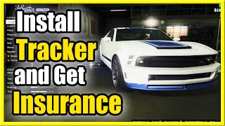 How to Get Insurance on Your CAR and install a TRACKER in GTA 5 Online (Easy Method!)