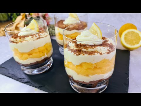 Creamy Lemon Cups