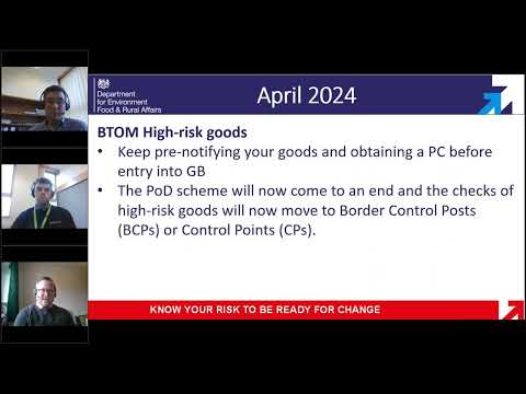 Webinar: Exporting Plants and Plant Products to GB – Information Session