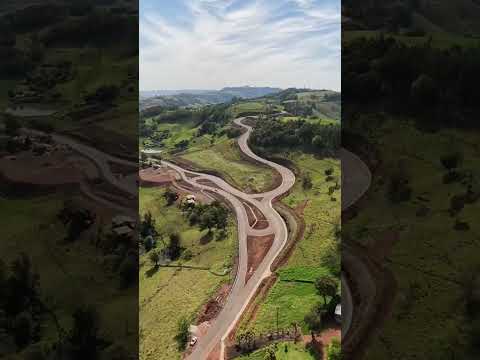 O novo trevo localizado em Romelândia, no Extremo Oeste de Santa Catarina, faz o entroncamento e