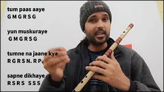Day 2 Flute Lesson | Kuch Kuch Hota Hai | How to Play Flute | Elite Music Akola