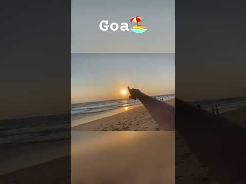 Goa Baga beach 🏖️❤️ #shorts #viral