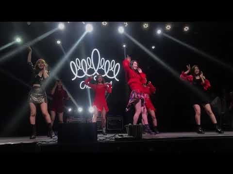 190202 Oh My Girl 오마이걸 - Remember Me (switched parts choreography) in São Paulo, Brazil Fancam