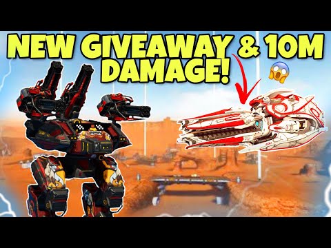 🔥 BEHEMOTH SMUTA 10M+ DAMAGE! GIVEAWAY SPIRIT SMUTA! || WAR ROBOTS FFA GAMEPLAY || #WRwinSpiritSm