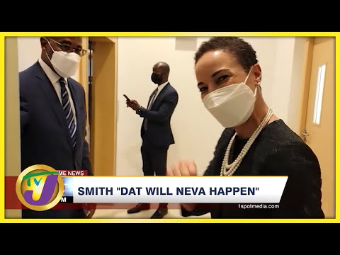 Kamina Johnson Smith 'Dat Will Neva Happen' TVJ News May 6 2022