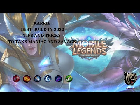 Karrie Best Build in 2020 | Tips and Tricks | Karrie Mobile Legends
