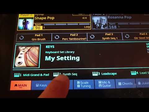 Korg Pa5x how to play / activate Manual Bass on the left side. 2 ways / methods