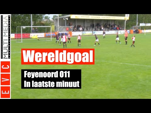 GREAT Feyenoord LAST MINUTE  Under 11 GOAL against Sparta Under 11