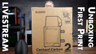Elegoo Centauri Carbon 2 Combo - Unboxing & First Print