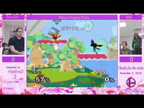 TFTI - Melee Singles - dansofree vs Bobby Big Ballz [Pool F]